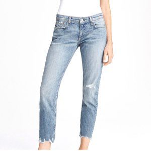 FRAME Le High Skinny Front Chew in Paltrow